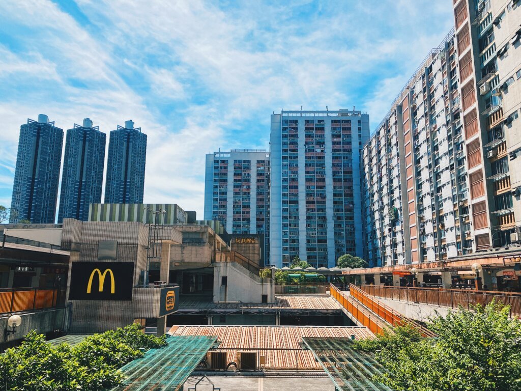 2025年夏拍攝的觀塘順利邨。