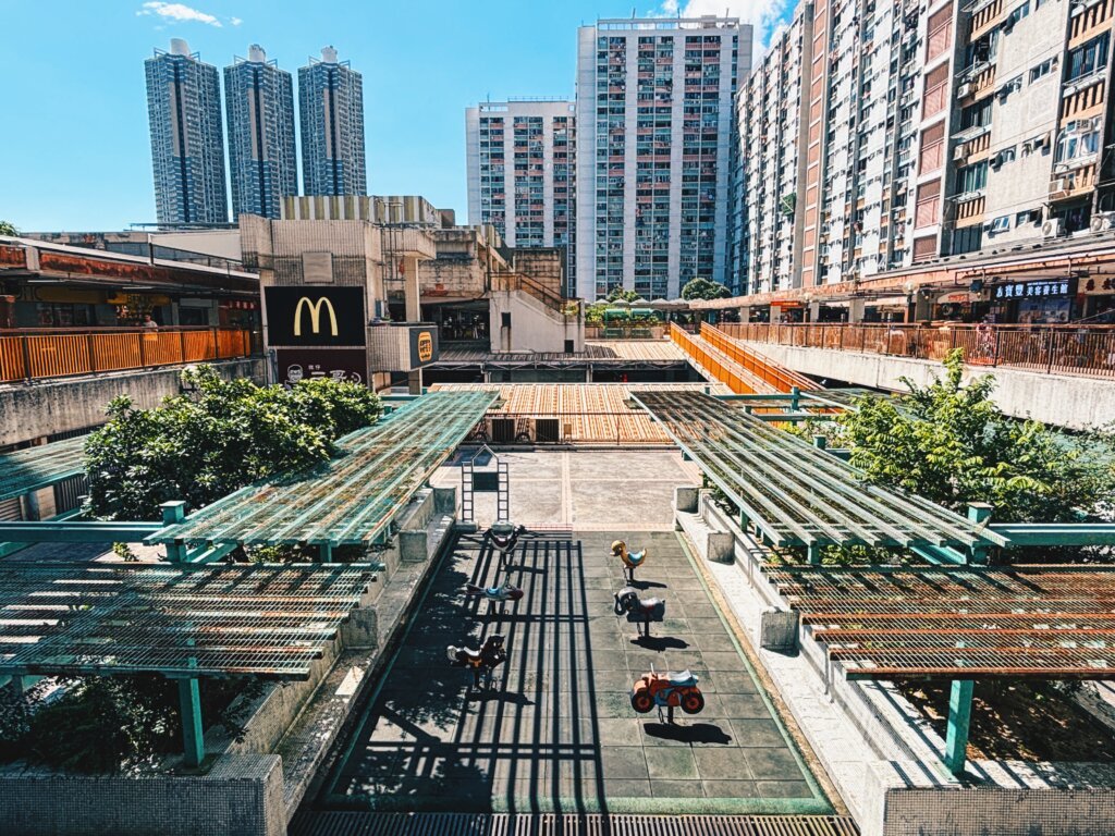 2025年夏拍攝的觀塘順利邨。