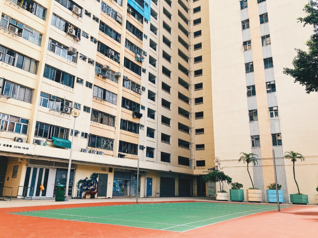 鴨脷洲邨。
