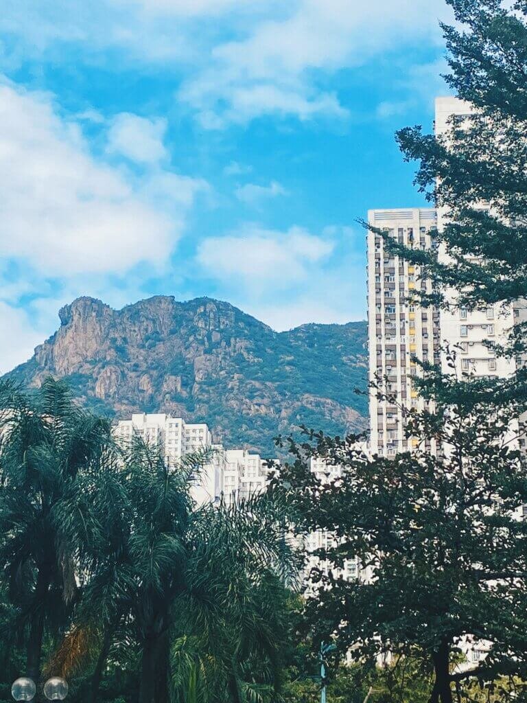 橫頭磡邨風景。