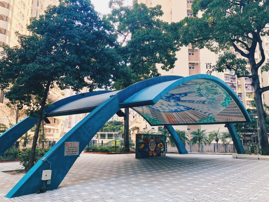 已重建的蘇屋邨。