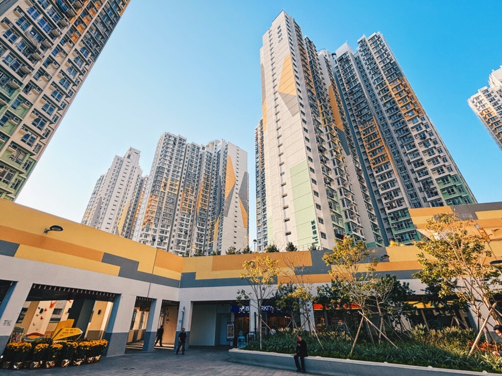 大埔富蝶邨。 大埔富蝶邨。