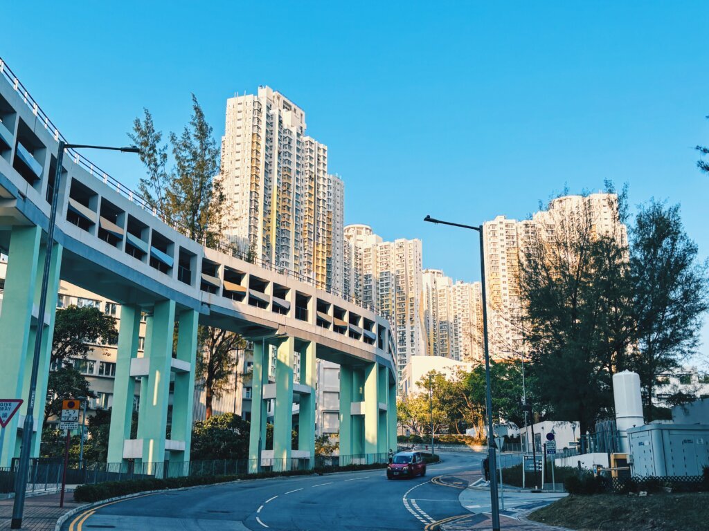 大埔富蝶邨。 大埔富蝶邨。