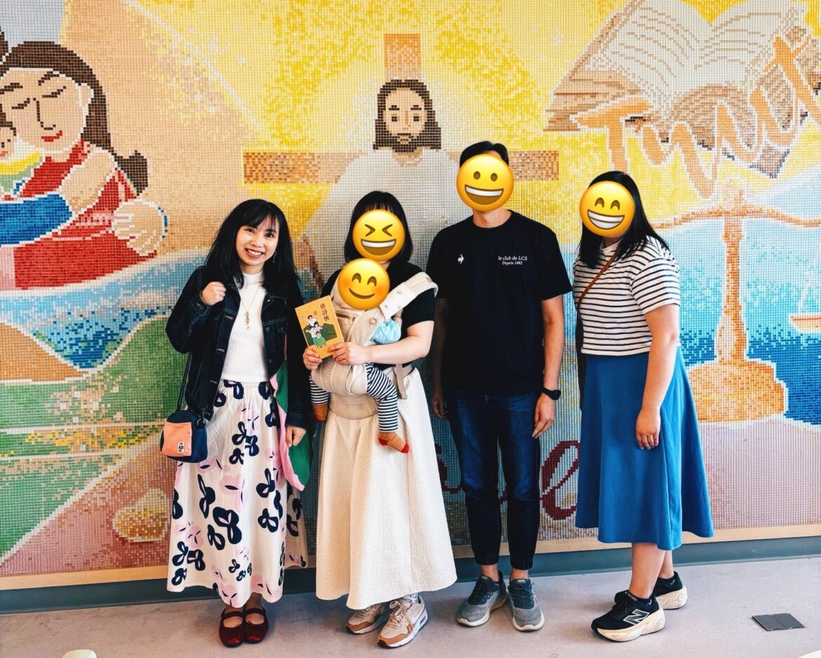 回到東涌中學母校